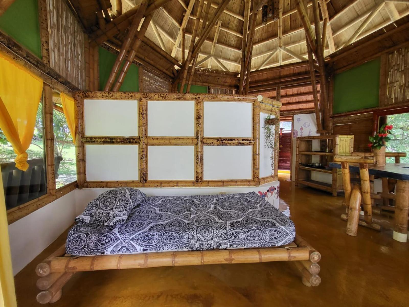 Eco-Lodge Deseo Bamboo Santa Catalina Bagian luar foto