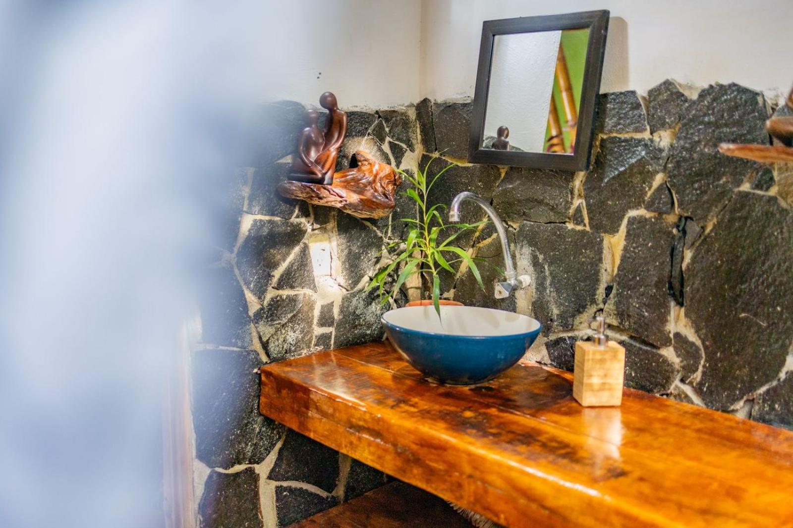 Eco-Lodge Deseo Bamboo Santa Catalina Bagian luar foto