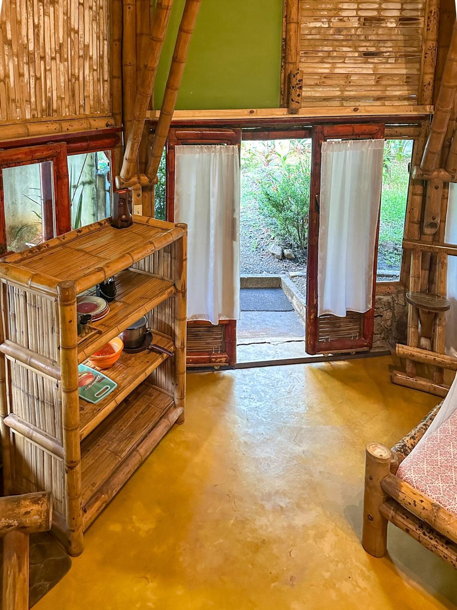 Eco-Lodge Deseo Bamboo Santa Catalina Bagian luar foto