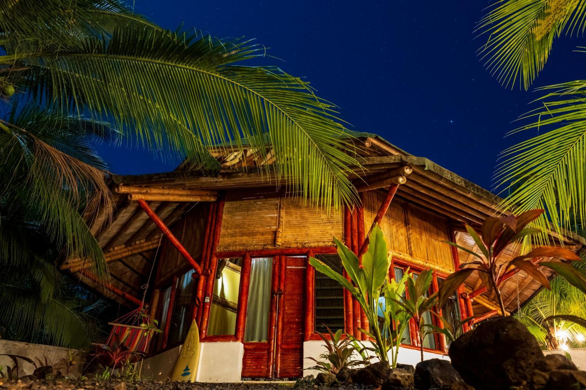 Eco-Lodge Deseo Bamboo Santa Catalina Bagian luar foto