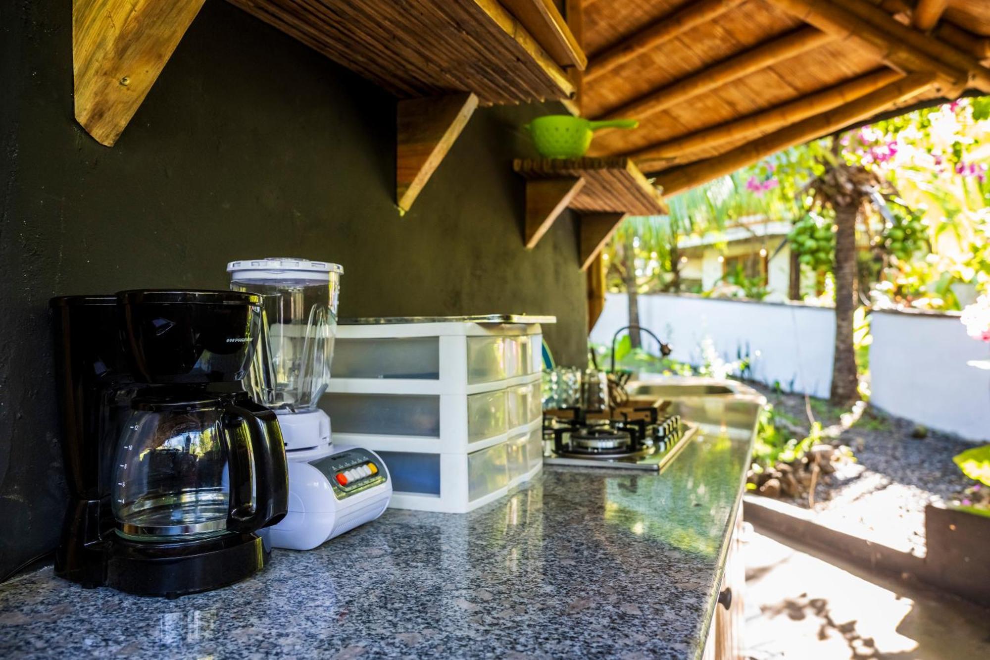 Eco-Lodge Deseo Bamboo Santa Catalina Bagian luar foto