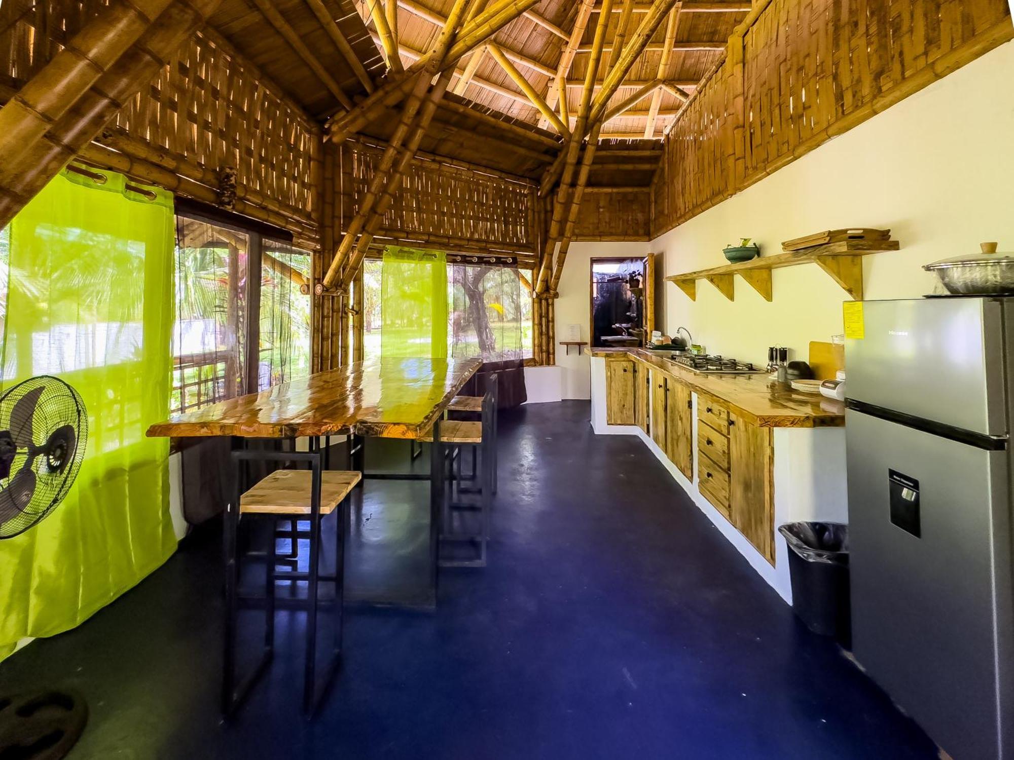 Eco-Lodge Deseo Bamboo Santa Catalina Bagian luar foto