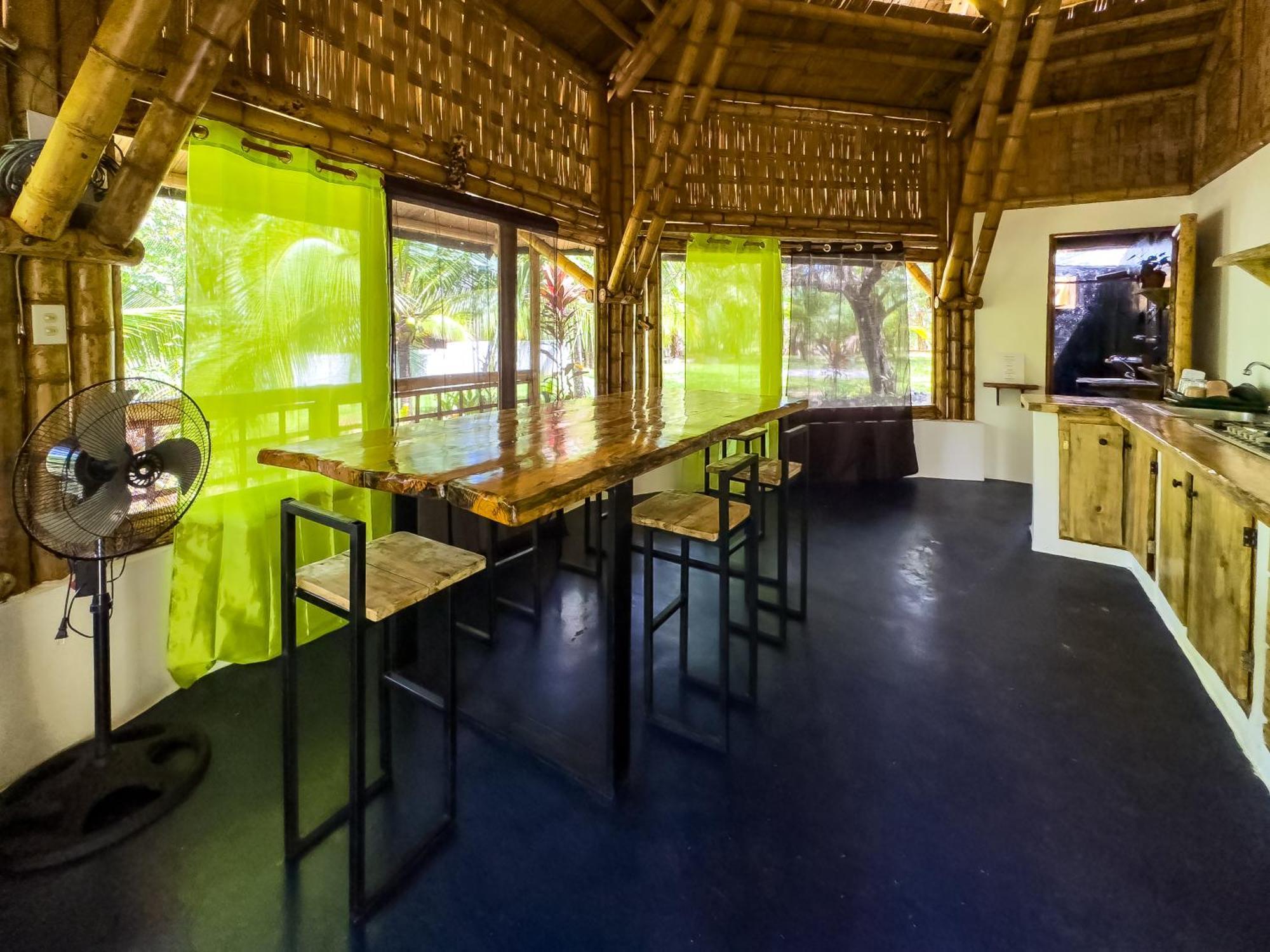 Eco-Lodge Deseo Bamboo Santa Catalina Bagian luar foto