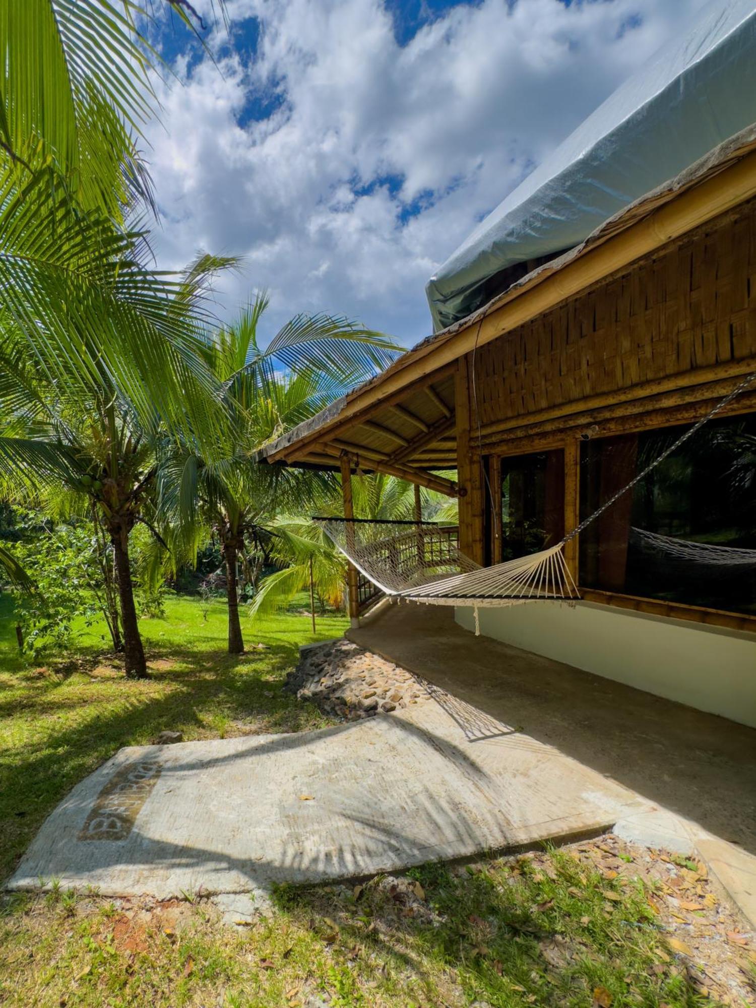 Eco-Lodge Deseo Bamboo Santa Catalina Bagian luar foto