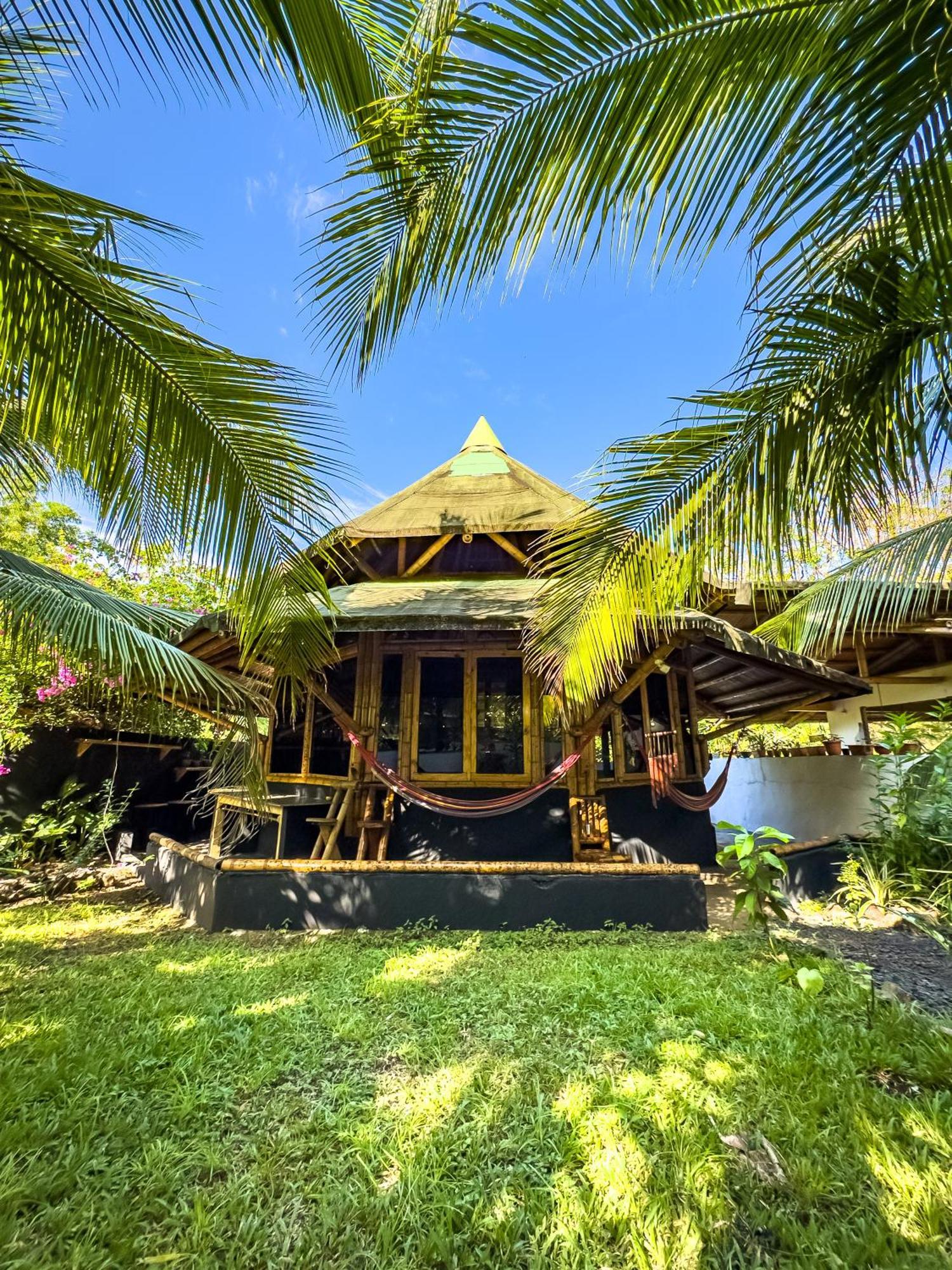 Eco-Lodge Deseo Bamboo Santa Catalina Bagian luar foto