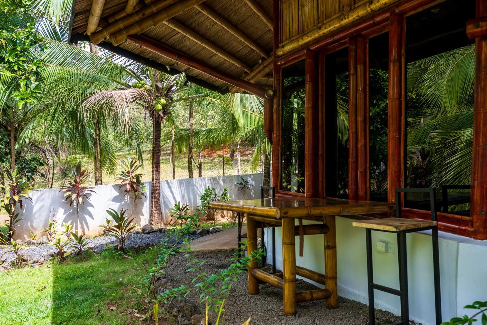 Eco-Lodge Deseo Bamboo Santa Catalina Bagian luar foto