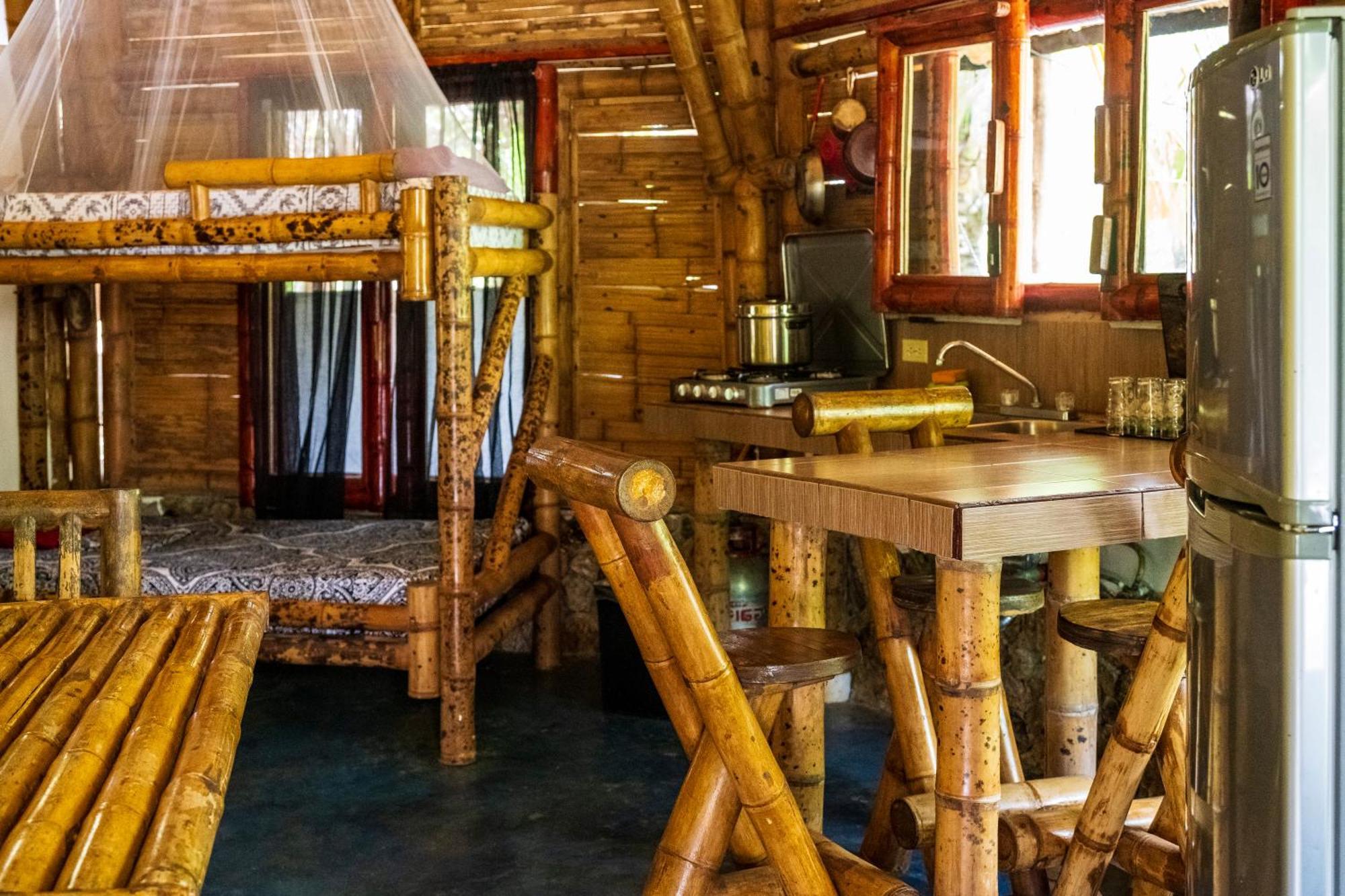 Eco-Lodge Deseo Bamboo Santa Catalina Bagian luar foto