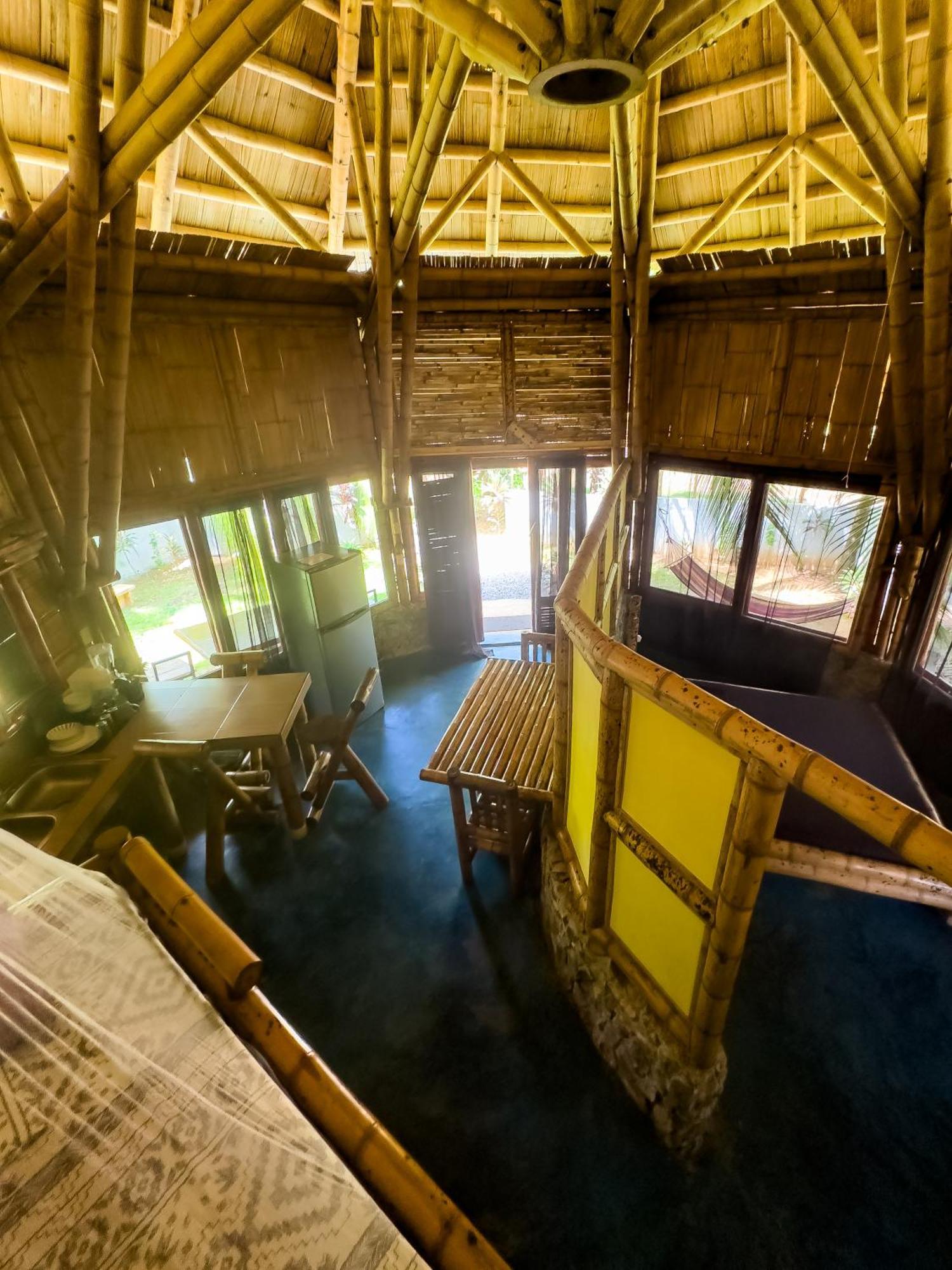 Eco-Lodge Deseo Bamboo Santa Catalina Bagian luar foto
