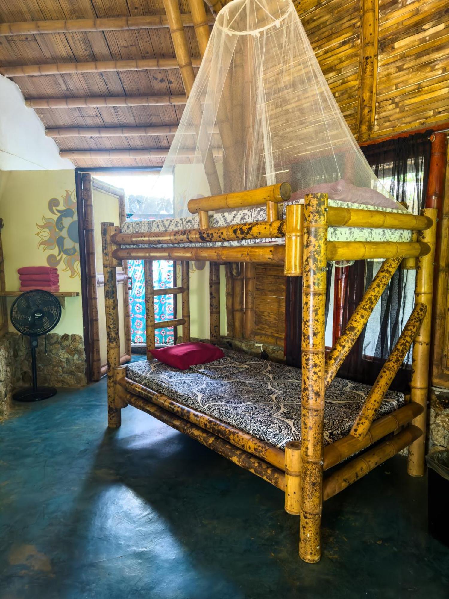Eco-Lodge Deseo Bamboo Santa Catalina Bagian luar foto