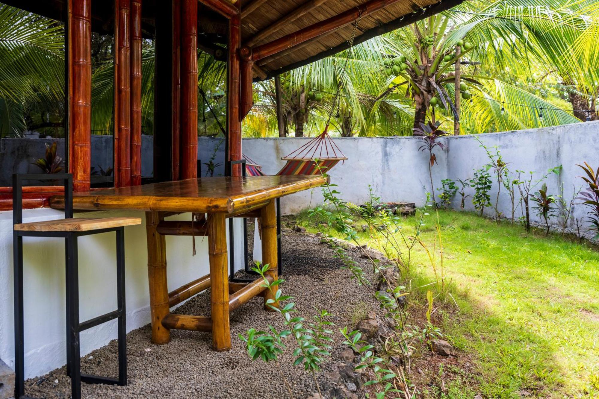 Eco-Lodge Deseo Bamboo Santa Catalina Bagian luar foto