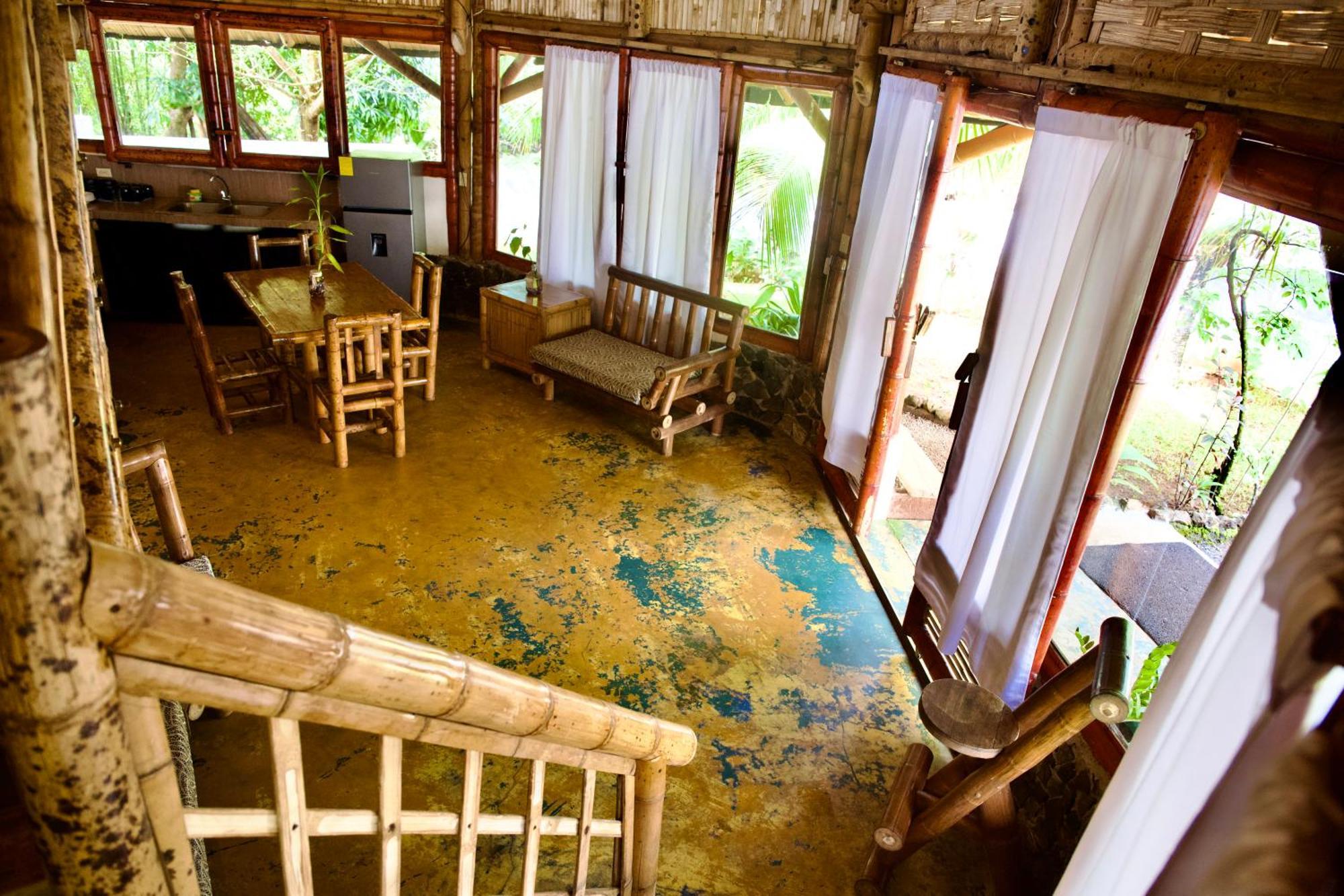 Eco-Lodge Deseo Bamboo Santa Catalina Bagian luar foto