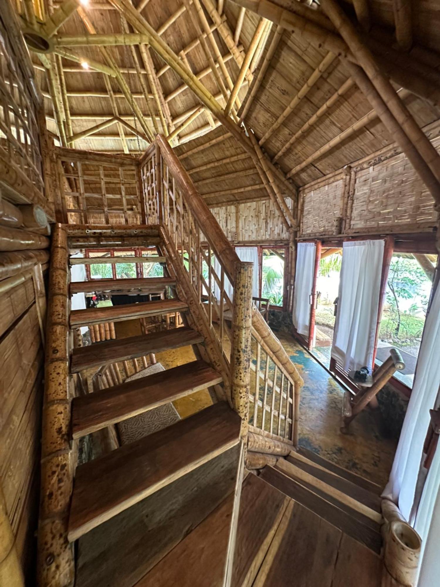 Eco-Lodge Deseo Bamboo Santa Catalina Bagian luar foto