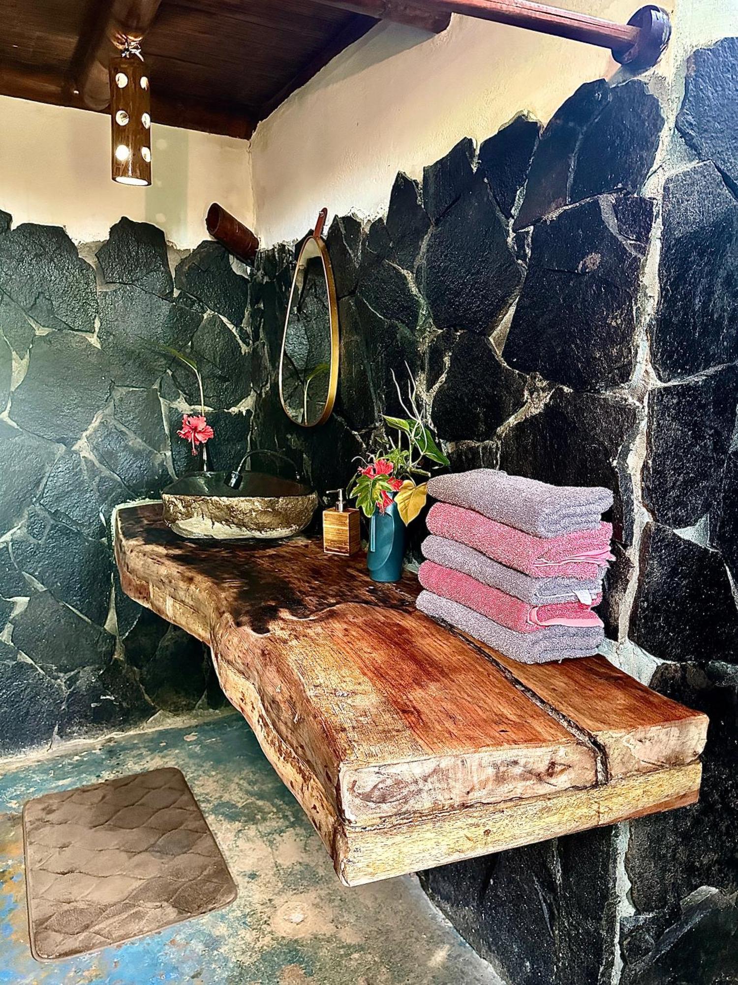 Eco-Lodge Deseo Bamboo Santa Catalina Bagian luar foto